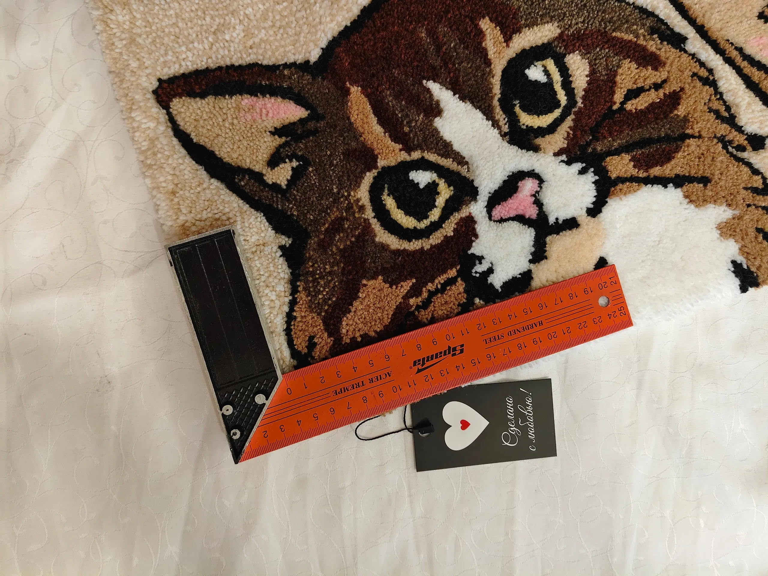 Фото этапа "Итоговый отчет" для ковра: Тафтинг ковров на заказ: как создаётся премиальный ковёр и почему его выбирают