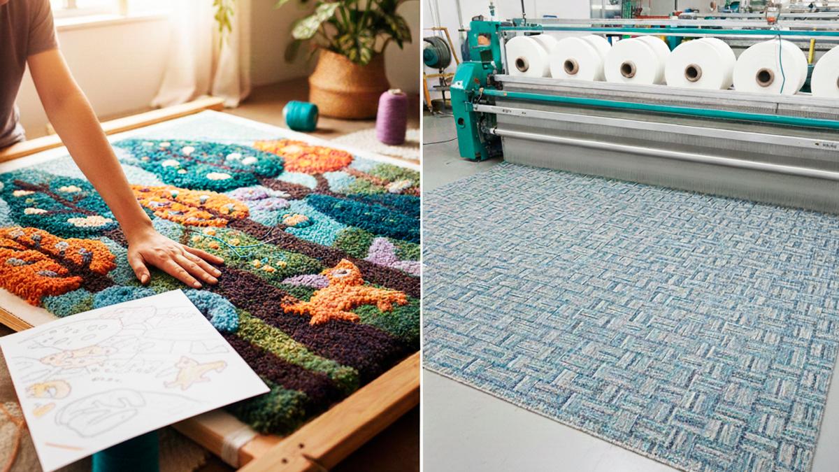 Тафтинговые ковры на заказ — что это, преимущества и как заказать | DUOGURU