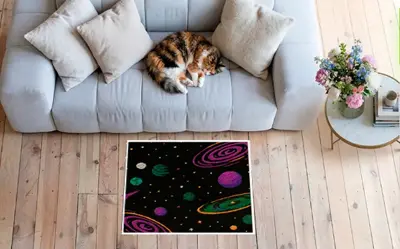 Пример ковра 90×90 см