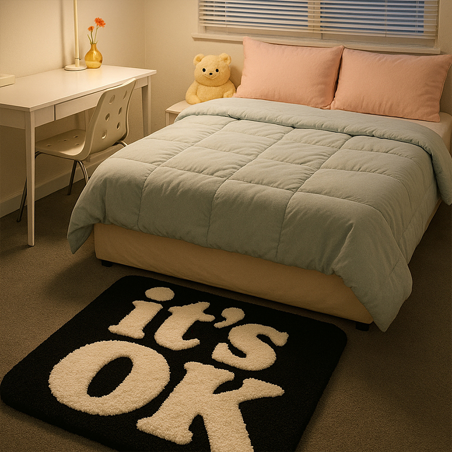 Ковер в спальную зону