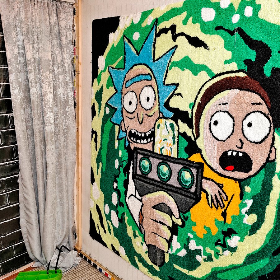 Тафтинговый ковёр проект 1 превью 6 webp