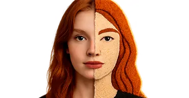 Тафтинговый ковёр по фото