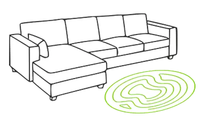 Тафтинговый ковёр на заказ на пол